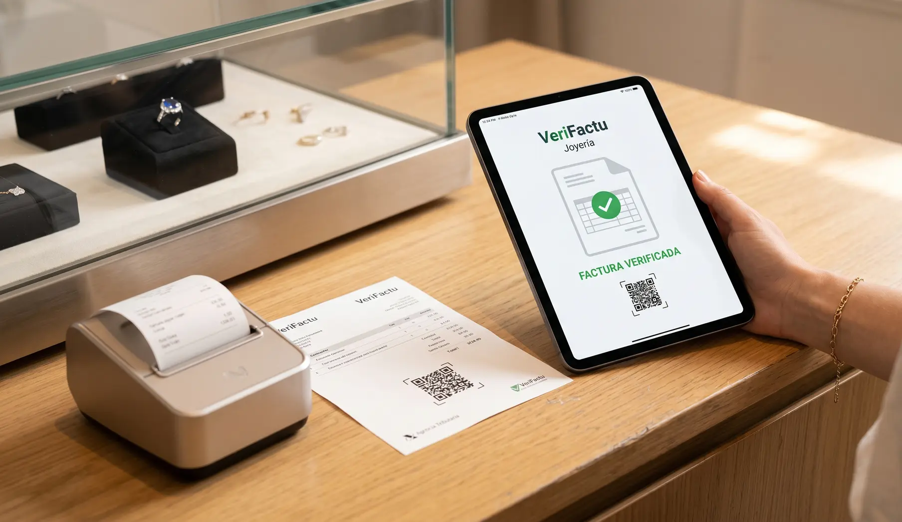 Factura electrónica VeriFactu para joyerías con Odoo