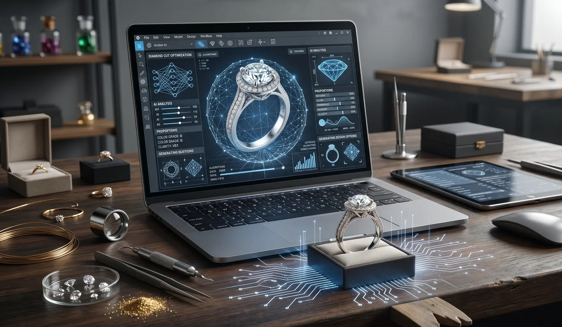 Asistente de inteligencia artificial integrado en Odoo para joyerías