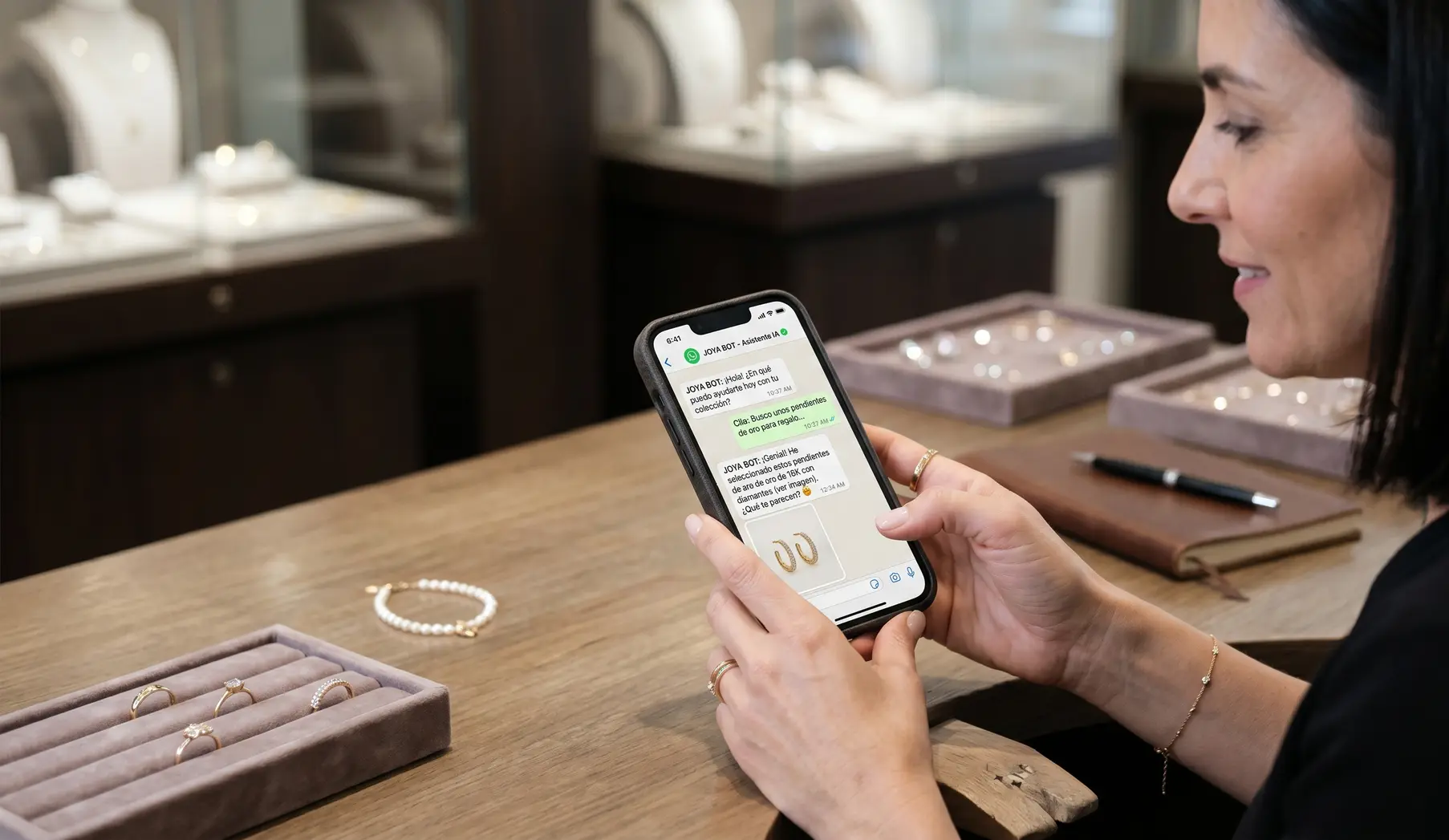 Automatización de WhatsApp para joyerías con Odoo