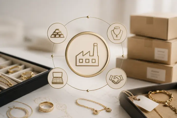 ERP para fabricantes y distribuidores de joyería